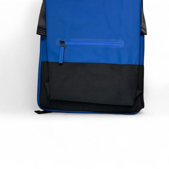 Rains Trail Rolltop Backpack W3 - Blue NWT Unisex - Picture 5 of 16